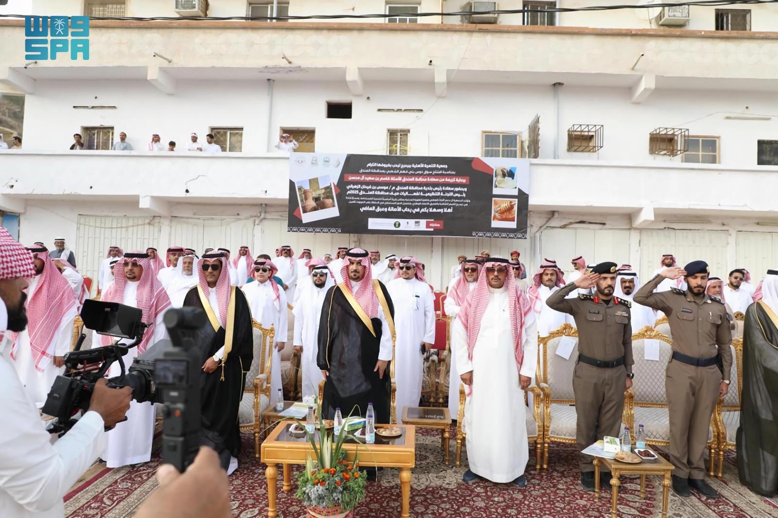 ثقافي / انطلاق مهرجان سوق "دوس بني فهم الشعبي" بمحافظة المندق